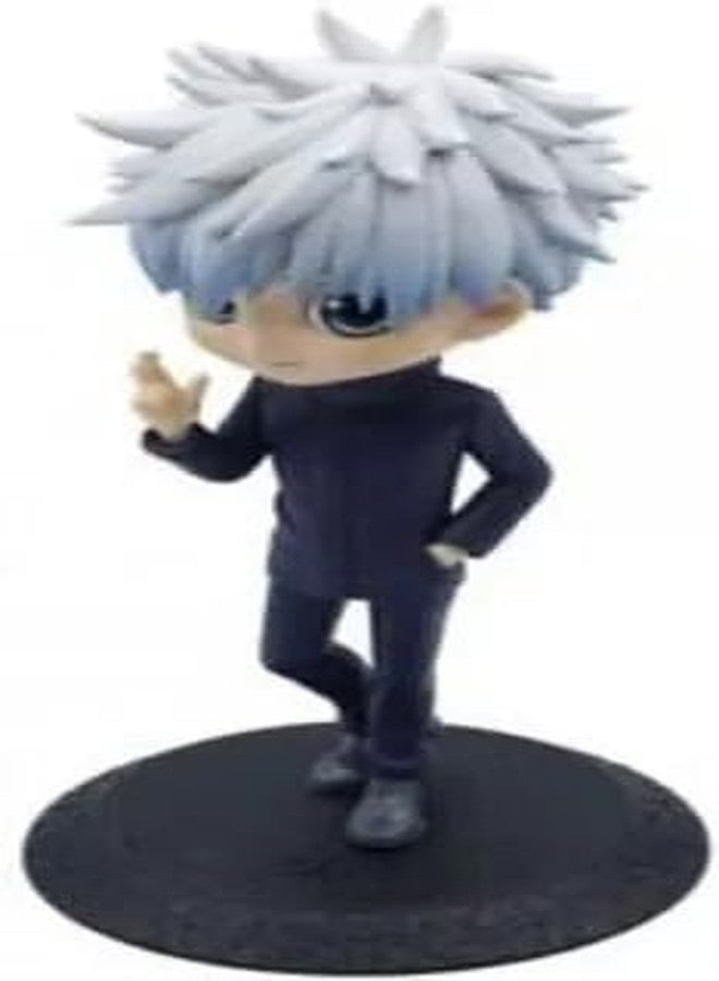 FowWelt شخصية كرتونية من سلسلة فوويلت، كيو بوسكيت، مجسم حركة | إصدار محدود | مجسمات ألعاب جذابة وخفيفة الوزن ومتينة لتزيين المنزل ومكتب العمل وطاولة الدراسة - ساتورو غوجو - Image 5